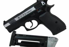 CZ 75D Compact USA ახალი, გაუხსნელი ონევმატური