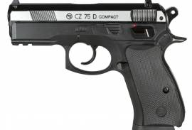 CZ 75D Compact USA ახალი, გაუხსნელი ონევმატური