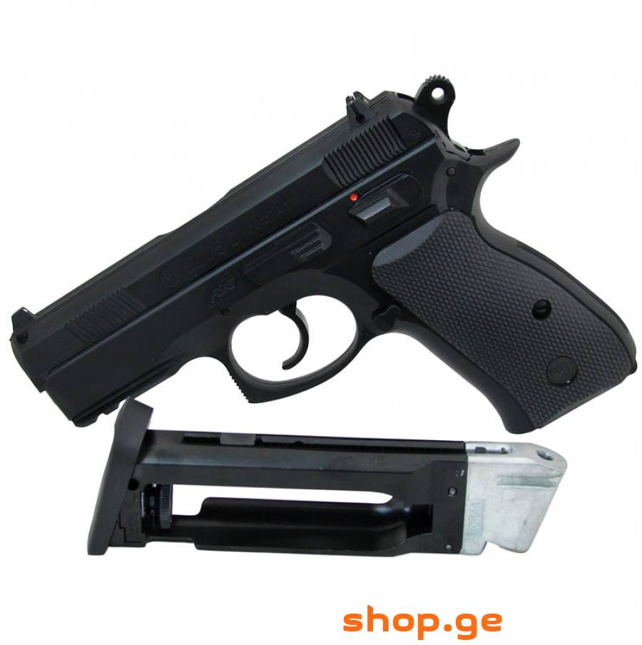 CZ 75D Compact USA ახალი, გაუხსნელი პნევმატური