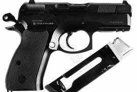 CZ 75D Compact USA ახალი, გაუხსნელი პნევმატური