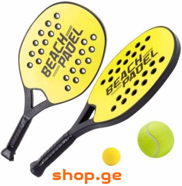 ბადმინტონის ჩოგანი პადელი padel
