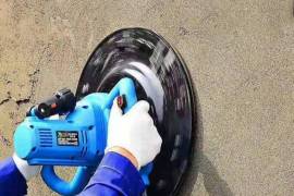 ქვიშა ცემენტით ლესვა აპარატით