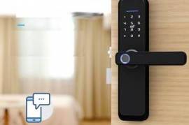 wifi ინტელექტუალური ჭკვიანი კარის საკეტი Tuya 