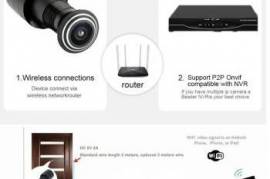 WIFI კარის თვალის კამერა Tuya Smart ისგან