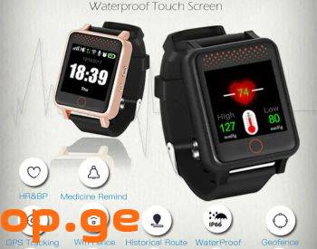 GPS Smart საათი GPS Tracker მობილური ტელეფონის ფუნ