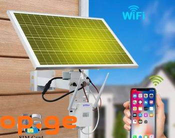 გარე მონტაჟის 3G/4G-WIFI როუტერი მზის ენერგიაზე