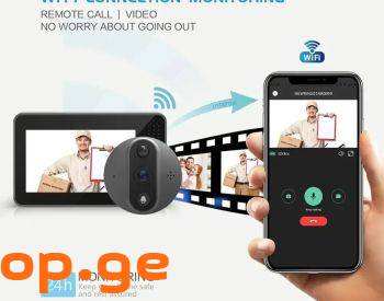WiFi ვიდეო კარის ზარის კამერა-ზარით, ვიდეოდომოფონი