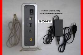 Sony DVD CD RW recorder ჩამწერი რეკორდერი გარე USB