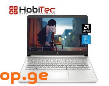 HP Laptop AMD 3020e 4GB RAM Touchscreen Win 10 თეთ