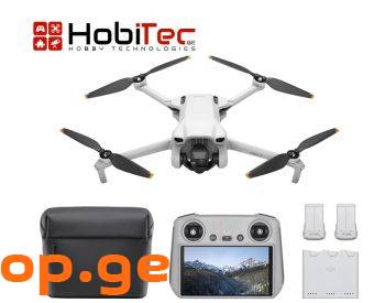 DJI Mini 3 Fly More Combo (DJI RC), 4K Video, 3x B