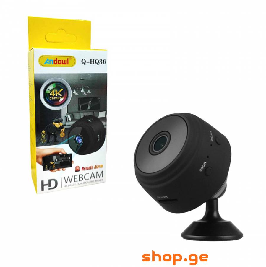 IP camera Andowl მინი hd wi-fi სათვალთვალო კამერა