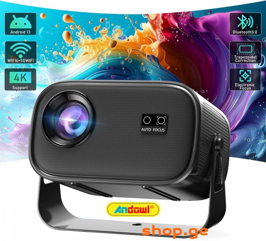 პროექტორი andowl YG500 ანდროიდი android projector