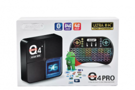 android TV box Q4 PRO, 4gb/64gb ანდროიდ ტვ ბოქსი