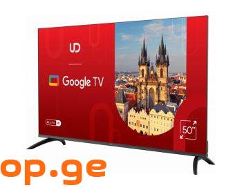 UDTV 50GU6210 Smart იყიდება საწყობიდან ახალი