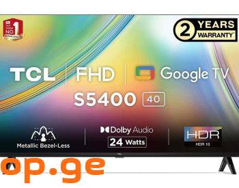 TCL 40S5400 იყიდება საწყობიდან ახალი
