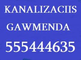 კანალიზაციის ჭის გაწმენდა ბინაზე 555 444 635