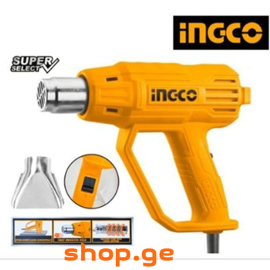 ტექნიკური ფენი 2000W INGCO HG2000385