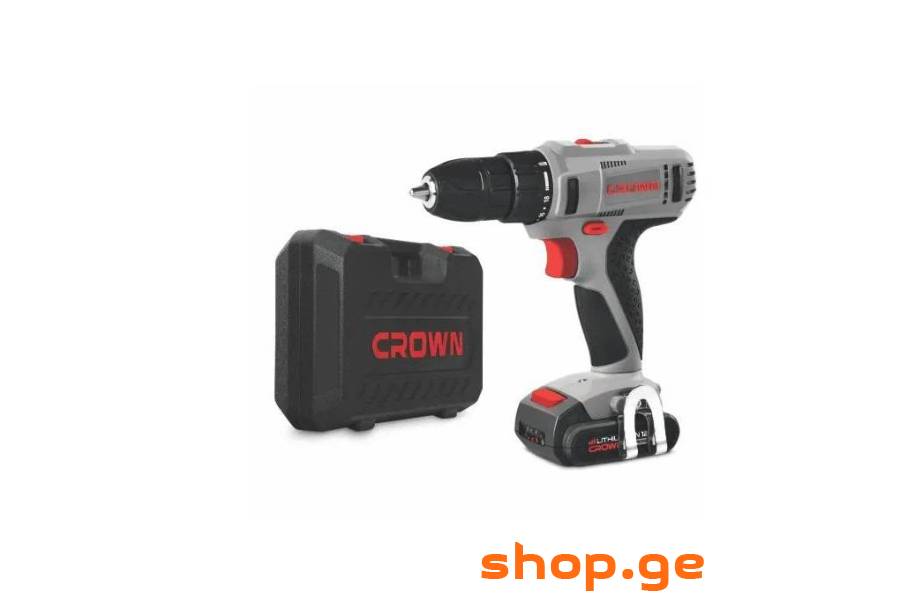 (20V) ელ. ხრახნდამჭერი CROWN CT21076HQX-4 BMC