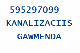 SANTEQNIKI KANALIZACIIS GAWMENDA GAMODZAXEBIT