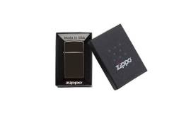 Zippo, 28123 - 28123 Slim High Polish Black 