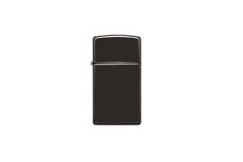 Zippo, 28123 - 28123 Slim High Polish Black 