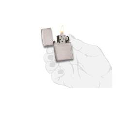 Zippo, 200 - 200 Reg Brush Finish