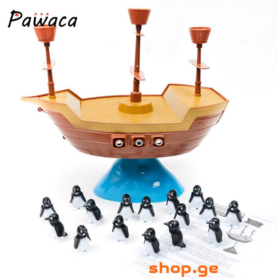 საბავშვო სათამაშო სამაგიდო თამაში Pirate Boat