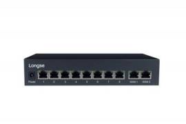 სვიჩი HT812, Poe 8-PORT 10/100M + WAN1/WAN2 port 