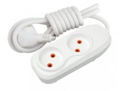 2 WAY SOCKET WITH 5Mt CABLE დამაგრძელებელი 2ადგილი