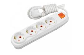 4 WAY SOCKET WITH 2Mt CABLE+EARTHING+SWITCH 