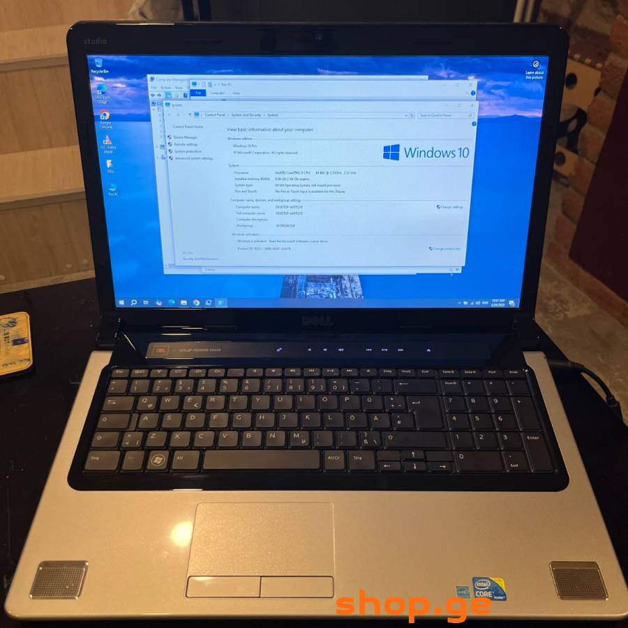 იყიდება Dell studio საუკეთესო მდგომარეობაში