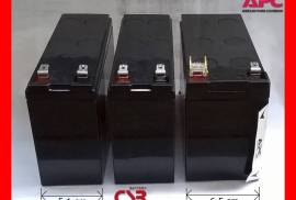 უპიესის UPS აკუმულატორი 12V ელემენტი ბატარეა APC