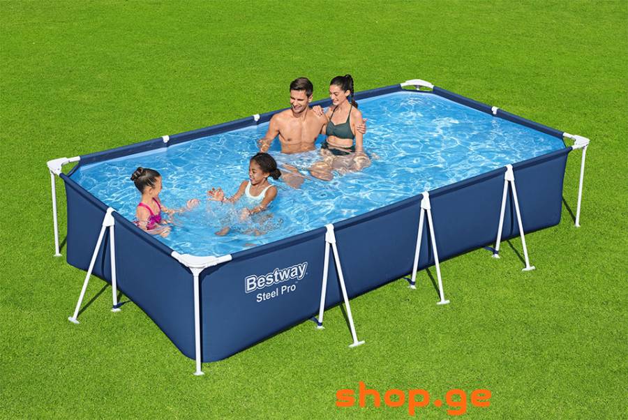 კარკასული აუზი 400x211x81 სმ BESTWAY (56424)