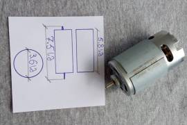 შურუპავიორტის მატორი 21V, 12V 