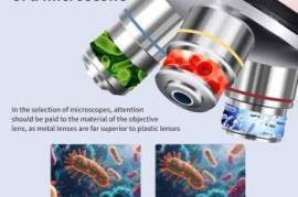 Binocular Microscope Double-Layer Stage 40x-2000x 