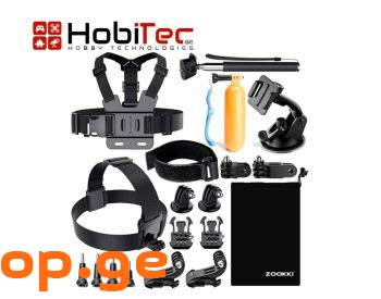 Action Camera Accessories Kit for GoPro Hero, Akas
