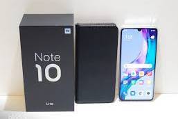 Xiaomi Mi Note 10 Lite 6/128GB Midnight Black ყუთი