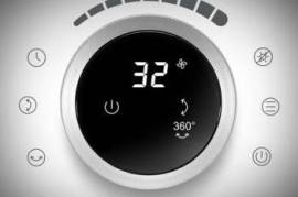 ვენტილატორი ჰაერის ცირკულატორით 360°