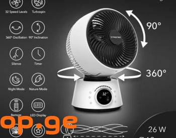 360° ტურბო ვენტილატორი TVE 100
