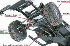 F150 Ford Raptor 4WD Gray RC Truck Car Crawler 2x 