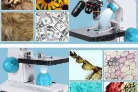 HSL Microscope for Kids,40X-2000X მიკროსკოპი