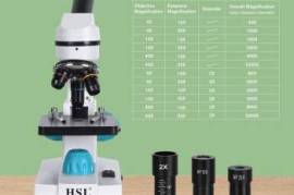 HSL Microscope for Kids,40X-2000X მიკროსკოპი