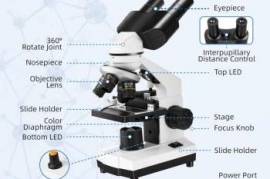 Binocular Compound Microscope, 40X-2500X 