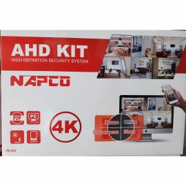  New Napco 4K Camera Set 4 Channel & 4 Camera