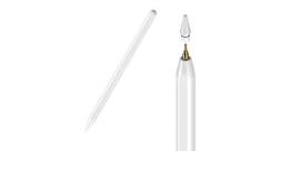 Automatic capacitive stylus pen white