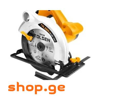 TOLSEN TOL1637-79532 ცირკული ხერხი 1300w,185mm