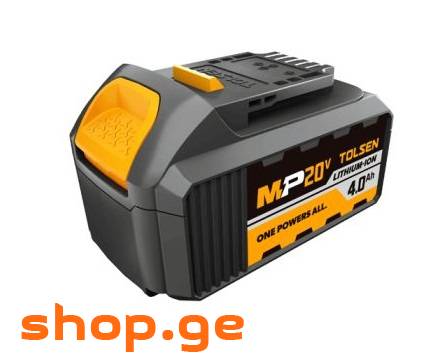 TOLSEN TOL2235-87474 ელემენტი 4.0AH MP20V