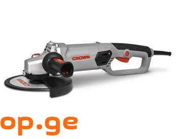 CROWN CT13508-180DN - კუთხლივ სახეხი ხელსაწყო 180m