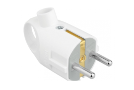 EARTHED FEMALE PLUG ჩანგალი დამიწებით რგოლით