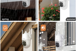LongPlus X85 WiFi Security Cameras